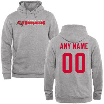Tampa Bay Buccaneers Steel Custom Name & Number Wordmark Pullover Hoodie Tampa Bay Buccaneers Steel Custom Name & Number Wordmark Pullover Hoodie