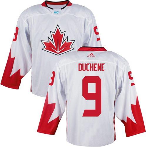 Team Canada #9 Matt Duchene White 2016 World Cup Stitched Youth NHL Jersey