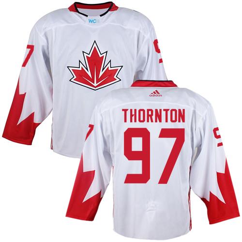 Team Canada #97 Joe Thornton White 2016 World Cup Stitched Youth NHL Jersey