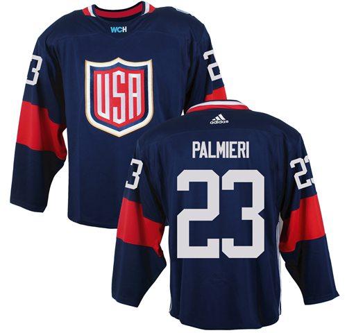 Team USA #23 Kyle Palmieri Navy Blue 2016 World Cup Stitched NHL Jersey Team USA #23 Kyle Palmieri Navy Blue 2016 World Cup Stitched NHL Jersey