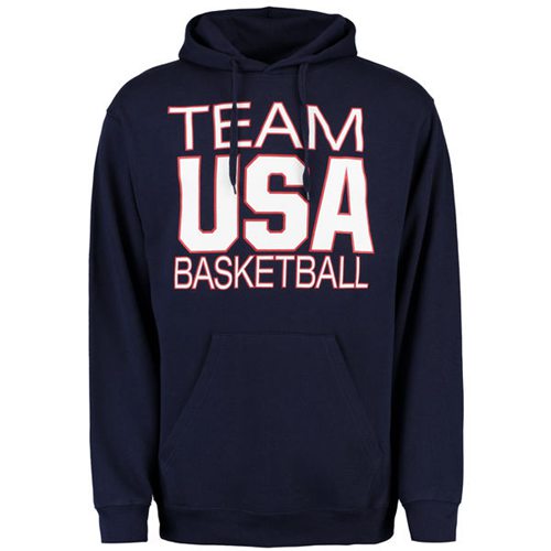 Team USA Basketball National Governing Body Pullover Hoodie Navy Team USA Basketball National Governing Body Pullover Hoodie Navy