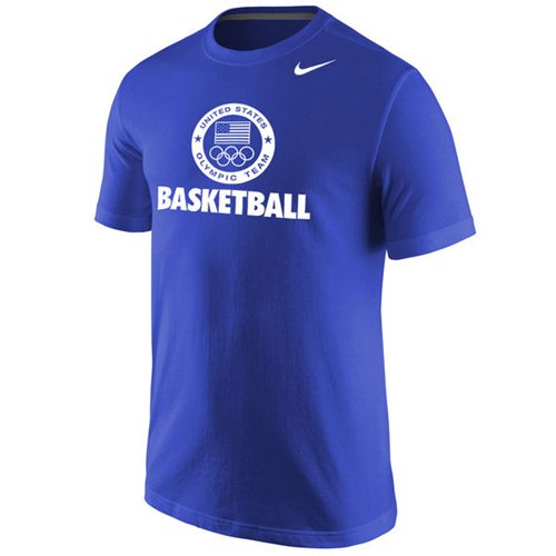 Team USA Nike Basketball Sport Core T-Shirt Royal Team USA Nike Basketball Sport Core T-Shirt Royal