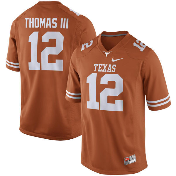 Texas Longhorns 12 Earl Thomas III Orange Nike College Jersey Texas Longhorns 12 Earl Thomas III Orange Nike College Jersey