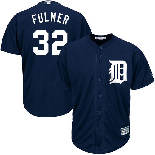 Tigers #32 Michael Fulmer Navy Blue Cool Base Stitched Youth MLB Jersey Tigers #32 Michael Fulmer Navy Blue Cool Base Stitched Youth MLB Jersey