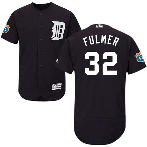 Tigers #32 Michael Fulmer Navy Blue Flexbase Authentic Collection Stitched MLB Jersey Tigers #32 Michael Fulmer Navy Blue Flexbase Authentic Collection Stitched MLB Jersey