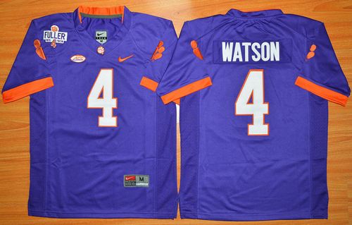 Tigers #4 Deshaun Watson Purple 1975-1978 Fuller Stitched Youth NCAA Jersey Tigers #4 Deshaun Watson Purple 1975-1978 Fuller Stitched Youth NCAA Jersey