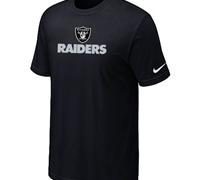 Toddler Nike Oakland Raiders Authentic Logo T-Shirt BLACK