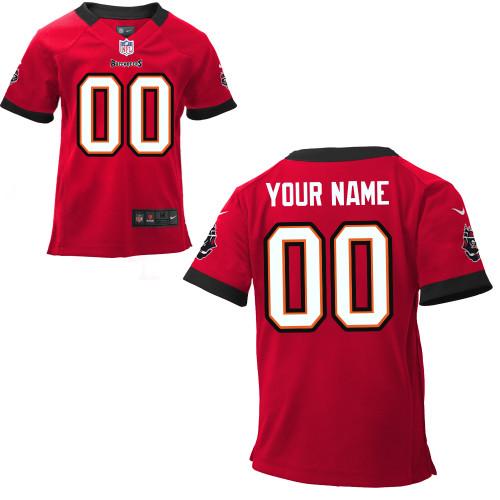 Toddler Nike Tampa Bay Buccaneers Customized Game Team Color Jersey Toddler Nike Tampa Bay Buccaneers Customized Game Team Color Jersey