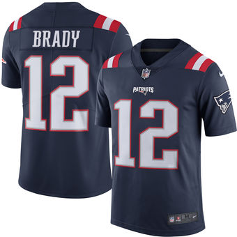Tom Brady New England Patriots Nike Color Rush Limited Jersey - Navy Tom Brady New England Patriots Nike Color Rush Limited Jersey - Navy