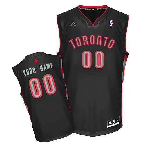 Toronto Raptors Custom Black Alternate Jersey