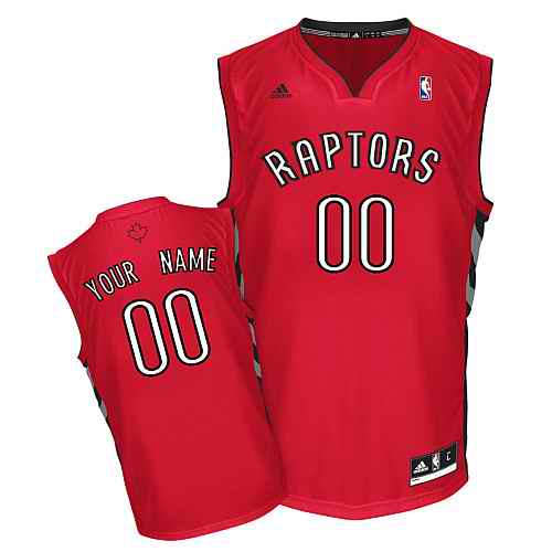 Toronto Raptors Youth Custom Red Jersey