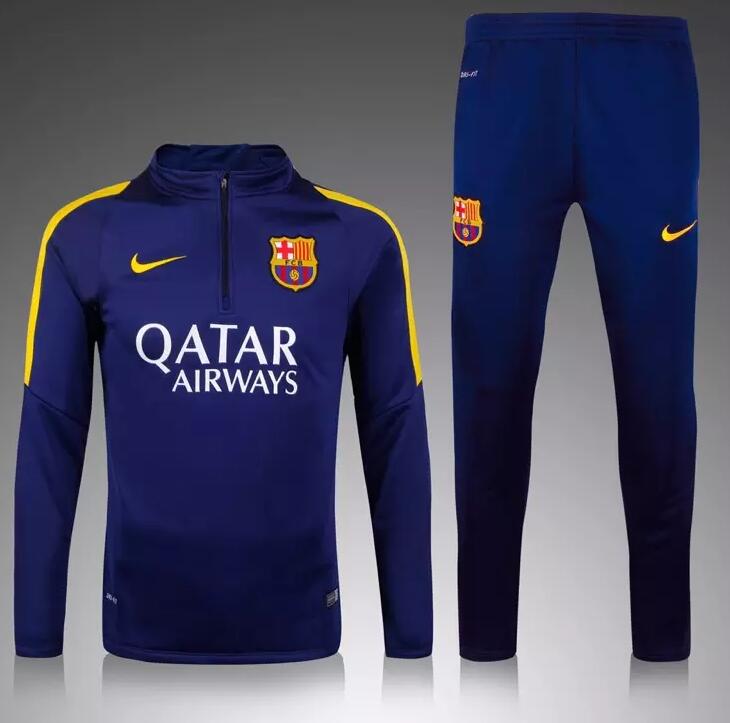 Training Top FC Barcelone Bleu Marine 2016-2017