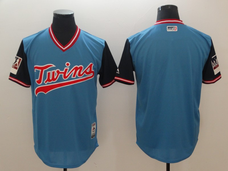 Twins Light Blue 2018 Players' Weekend Authentic Team Jersey Twins Light Blue 2018 Players' Weekend Authentic Team Jersey
