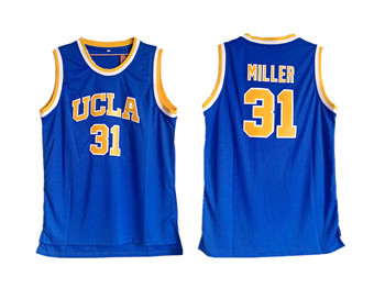 UCLA Bruins #31 Reggie Miller Blue College Basketball Jersey