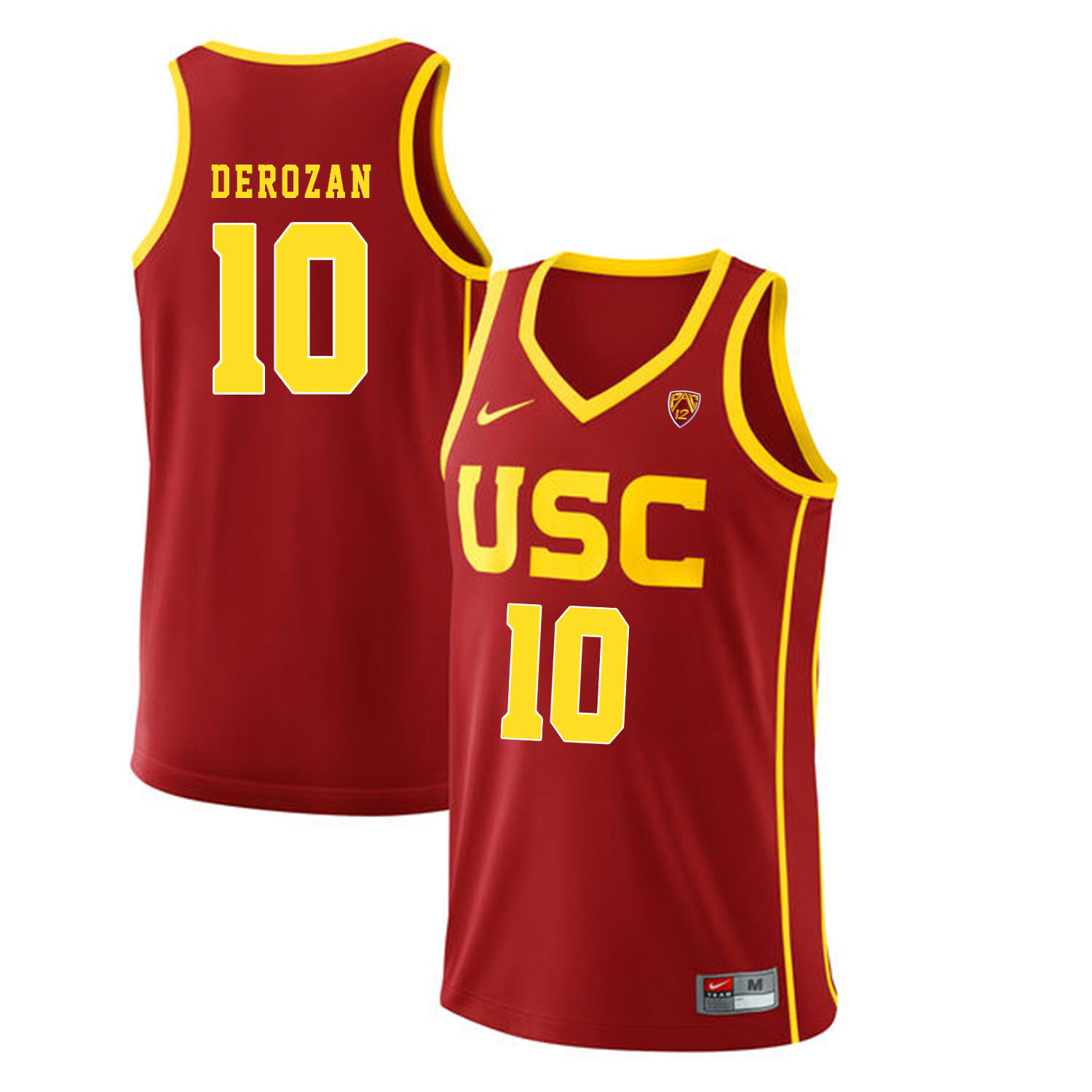 USC Trojans #10 DeMar DeRozan Red College Basketball Jersey