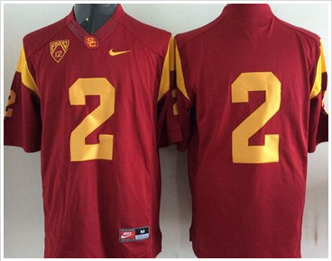 USC Trojans #2 Robert Woods Red Stitched NCAA Jersey USC Trojans #2 Robert Woods Red Stitched NCAA Jersey