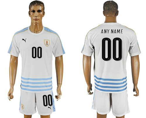 Uruguay Personalized Away Soccer Country Jersey Uruguay Personalized Away Soccer Country Jersey