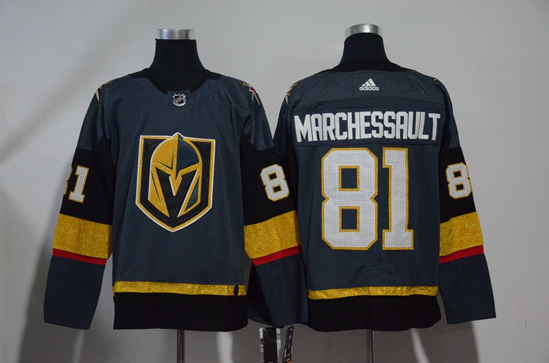 Vegas Golden Knights #81 Jonathan Marchessault Gray Adidas Jersey Vegas Golden Knights #81 Jonathan Marchessault Gray Adidas Jersey