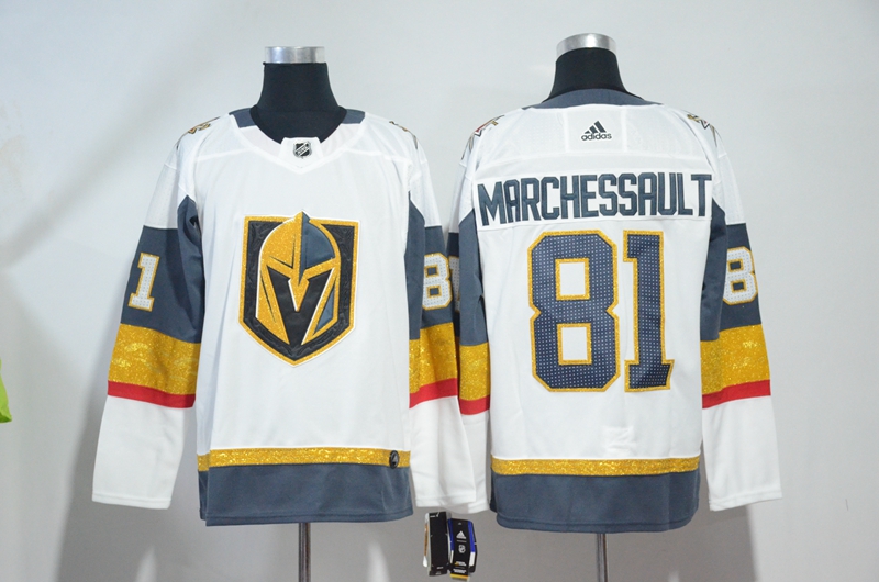 Vegas Golden Knights #81 Jonathan Marchessault White Adidas Jersey Vegas Golden Knights #81 Jonathan Marchessault White Adidas Jersey