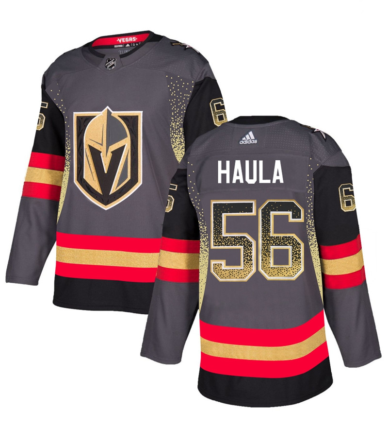 Vegas Golden Knights 56 Erik Haula Gray Drift Fashion Jersey Vegas Golden Knights 56 Erik Haula Gray Drift Fashion Jersey
