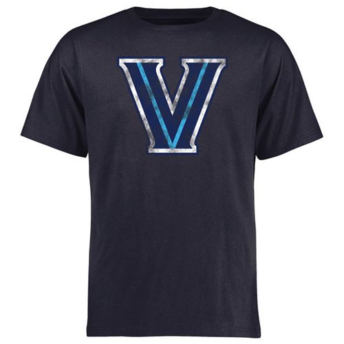 Villanova Wildcats Big & Tall Classic Primary T-Shirt Navy