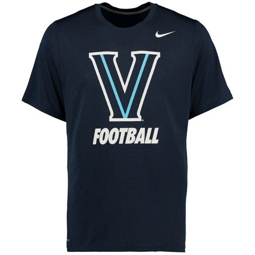 Villanova Wildcats Nike Legend Logo Performance T-Shirt Navy