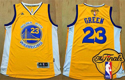 Warriors #23 Draymond Green Gold The Finals Patch Stitched NBA Jersey Warriors #23 Draymond Green Gold The Finals Patch Stitched NBA Jersey