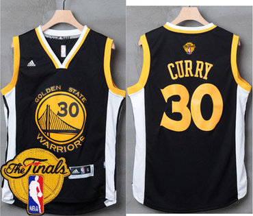 Warriors #30 Stephen Curry Black White The Finals Patch Stitched NBA Jersey Warriors #30 Stephen Curry Black White The Finals Patch Stitched NBA Jersey
