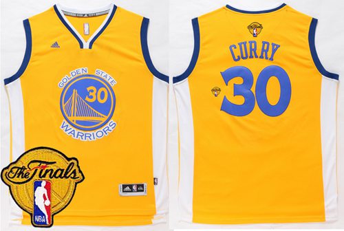 Warriors #30 Stephen Curry Gold The Finals Patch Stitched NBA Jersey Warriors #30 Stephen Curry Gold The Finals Patch Stitched NBA Jersey