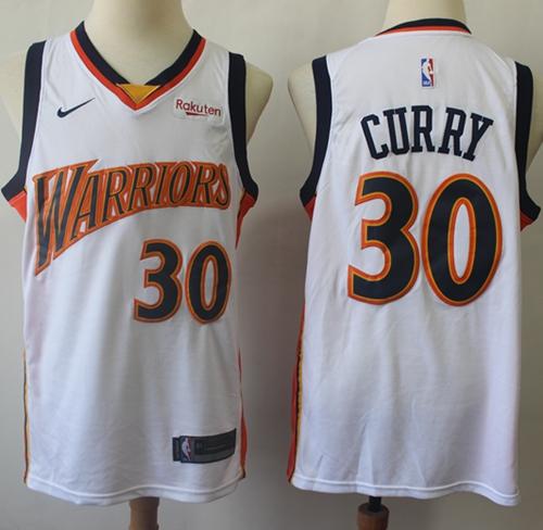 Warriors #30 Stephen Curry White Throwback Basketball Swingman Hardwood Classics 2009-10 Jersey Warriors #30 Stephen Curry White Throwback Basketball Swingman Hardwood Classics 2009-10 Jersey