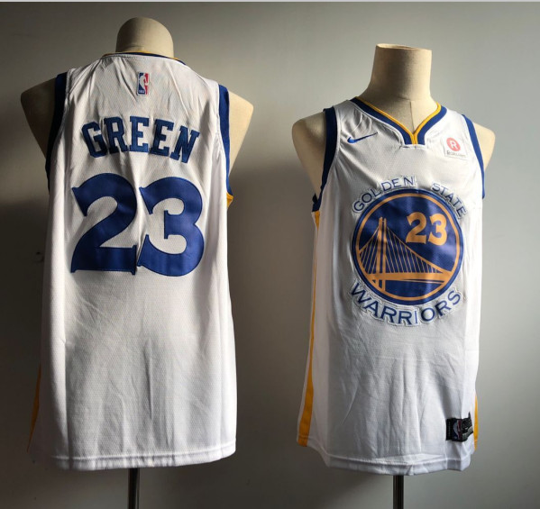 Warriors 23 Draymond Green White Nike Swingman Jersey Warriors 23 Draymond Green White Nike Swingman Jersey