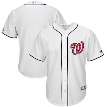 Washington Nationals Majestic 2017 Stars & Stripes Cool Base Team Jersey - White