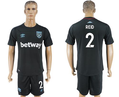 West Ham United #2 Reid Away Soccer Club Jersey West Ham United #2 Reid Away Soccer Club Jersey