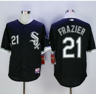 White Sox #21 Todd Frazier Black Cool Base Stitched MLB Jersey White Sox #21 Todd Frazier Black Cool Base Stitched MLB Jersey