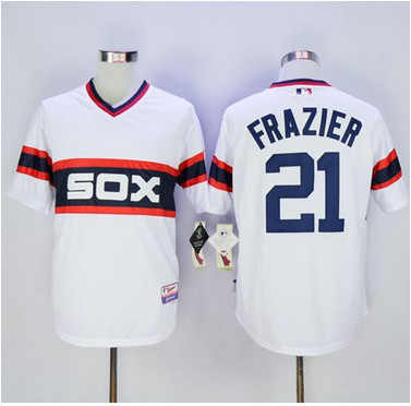 White Sox #21 Todd Frazier White Alternate Home Cool Base Stitched MLB Jersey White Sox #21 Todd Frazier White Alternate Home Cool Base Stitched MLB Jersey