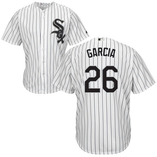 White Sox #26 Avisail Garcia White(Black Strip) Home Cool Base Stitched Youth MLB Jersey White Sox #26 Avisail Garcia White(Black Strip) Home Cool Base Stitched Youth MLB Jersey