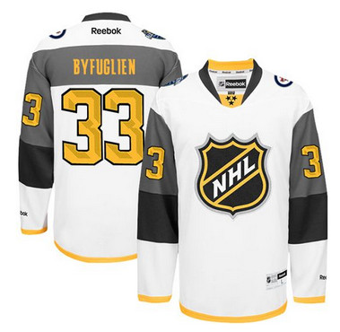 Winnipeg Jets #33 Dustin Byfuglien White 2016 All Star Stitched NHL Jersey Winnipeg Jets #33 Dustin Byfuglien White 2016 All Star Stitched NHL Jersey