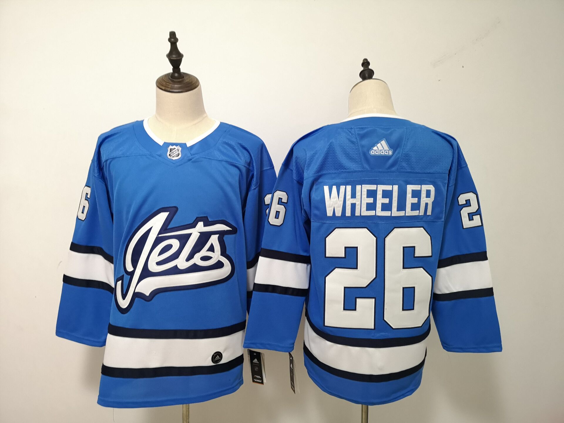 Winnipeg Jets 26 Blake Wheeler Blue Alternate Adidas Jersey Winnipeg Jets 26 Blake Wheeler Blue Alternate Adidas Jersey