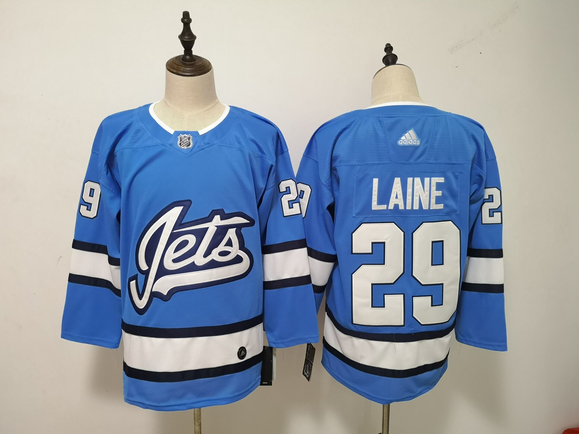 Winnipeg Jets 29 Patrik Laine Blue Alternate Adidas Jersey Winnipeg Jets 29 Patrik Laine Blue Alternate Adidas Jersey