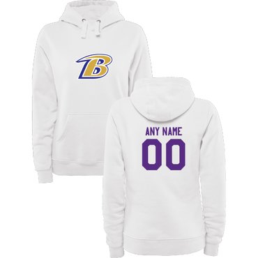 Women's Baltimore Ravens Design Your Own Pullover Hoodie