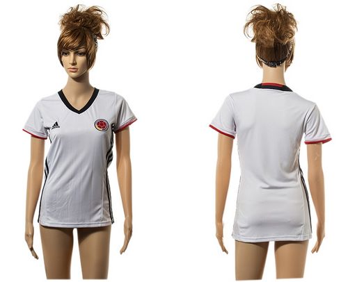 Women's Blank Away Soccer Country Jersey Women's Blank Away Soccer Country Jersey