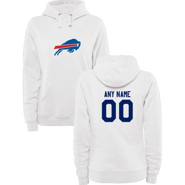 Women's Buffalo Bills Design Your Own Pullover Hoodie