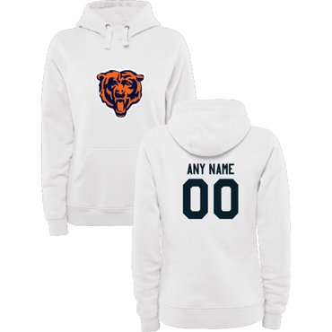 Women's Chicago Bears Design Your Own Pullover Hoodie Women's Chicago Bears Design Your Own Pullover Hoodie