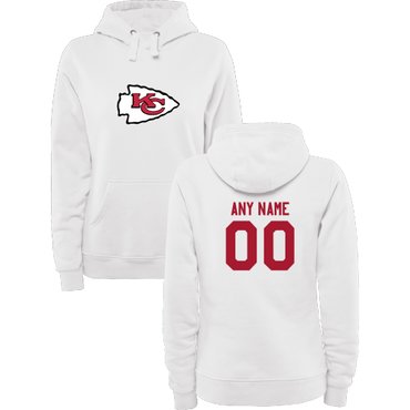 Women's Kansas City Chiefs Design Your Own Pullover Hoodie