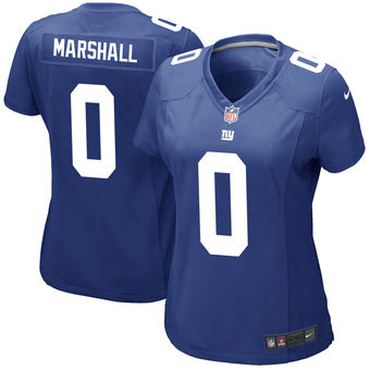 Women's New York Giants Brandon Marshall Nike Royal Game Jersey Women's New York Giants Brandon Marshall Nike Royal Game Jersey