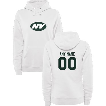 Women's New York Jets Design Your Own Pullover Hoodie