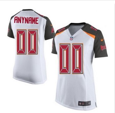 Women's Nike Tampa Bay Buccaneers Customized Limited White NFL Jersey Women's Nike Tampa Bay Buccaneers Customized Limited White NFL Jersey