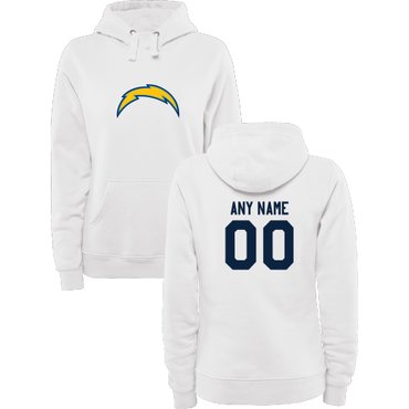 Women's San Diego Chargers Design Your Own Pullover Hoodie