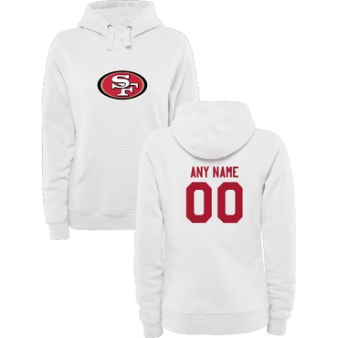 Women's San Francisco 49ers Design Your Own Pullover Hoodie