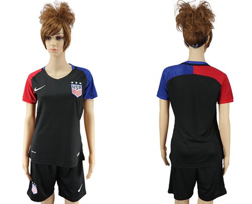 Women's USA Blank Away Soccer Country Jersey